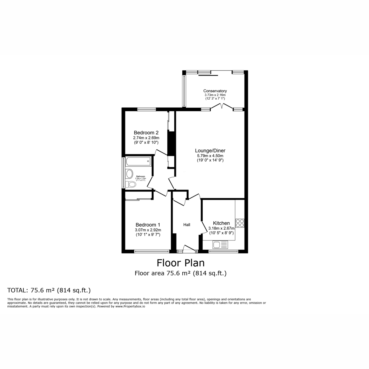 4, Headcorn Gardens, Margate floorplan