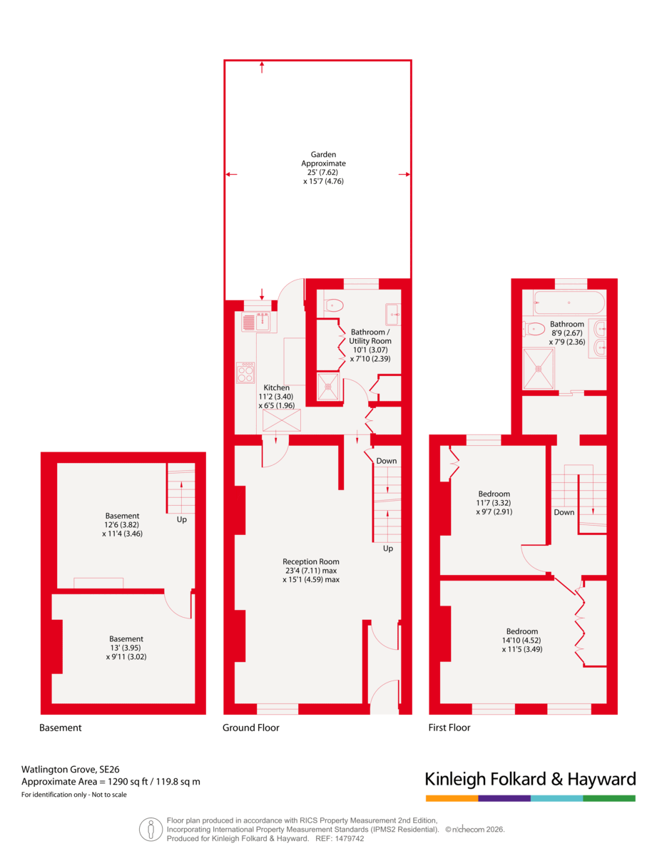 19, Watlington Grove, London floorplan
