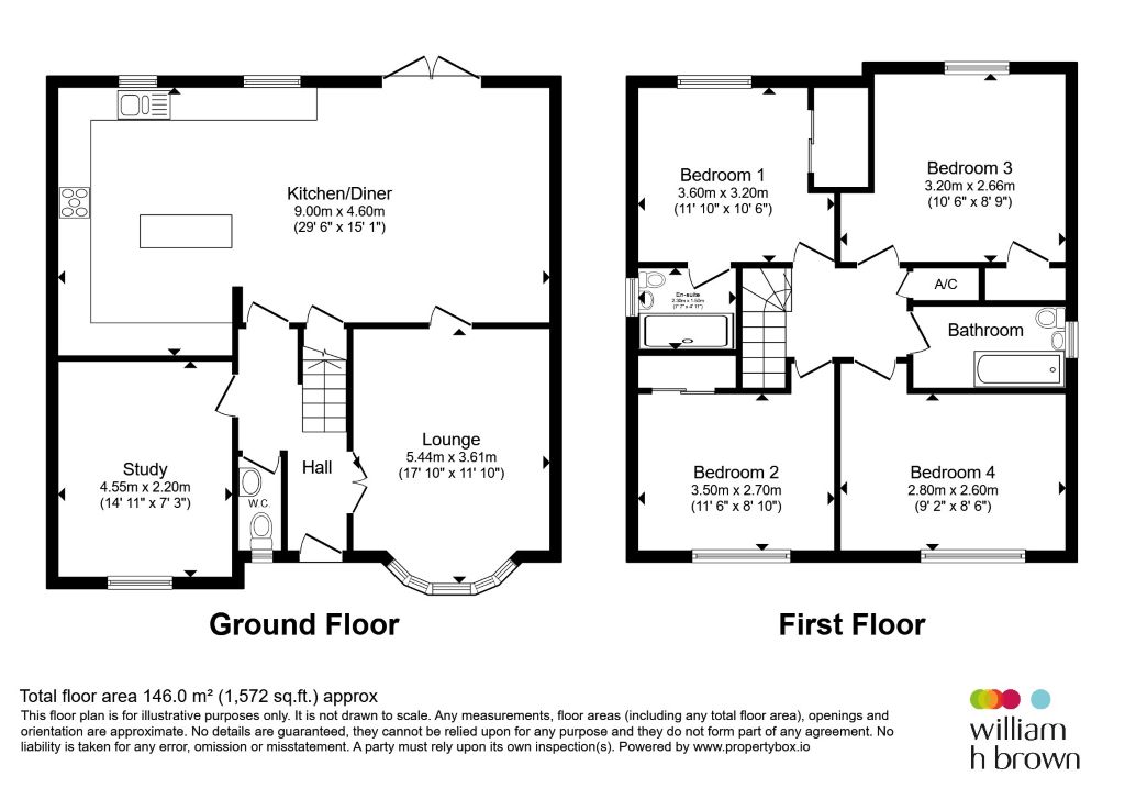 4, Spring Way, Halstead floorplan
