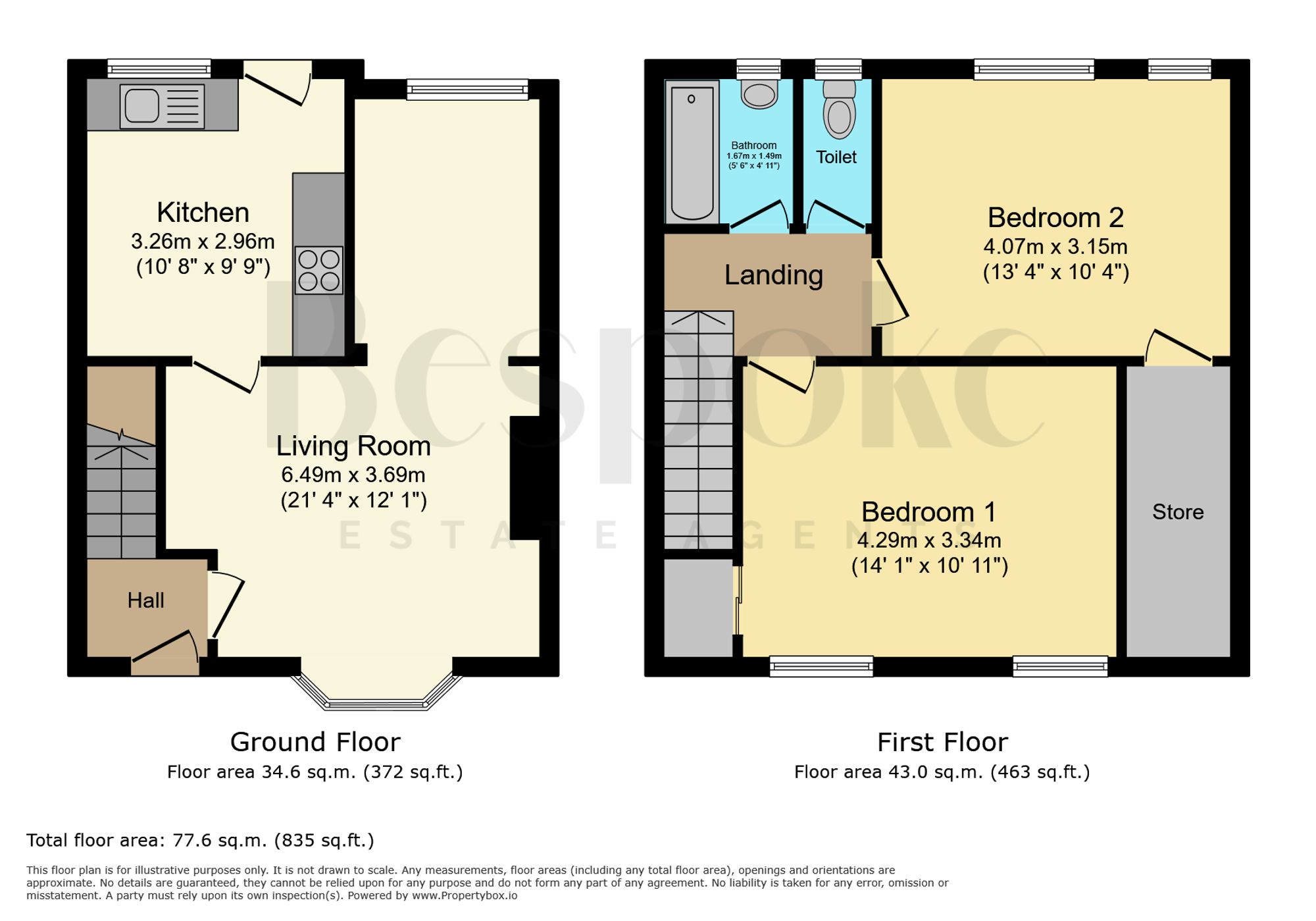 27 Hatford Road, Reading floorplan