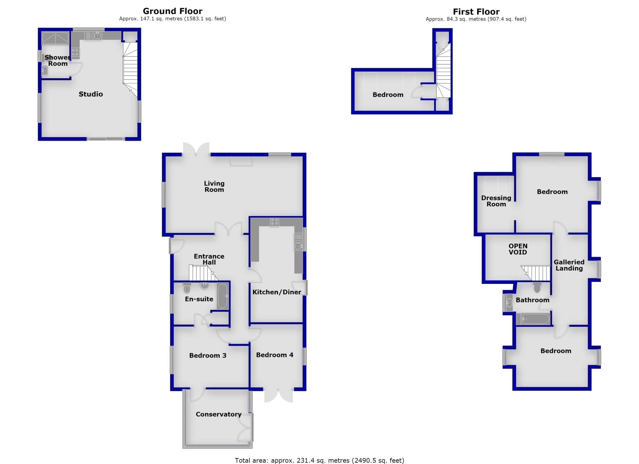 Ty Barcud, Aberystwyth floorplan