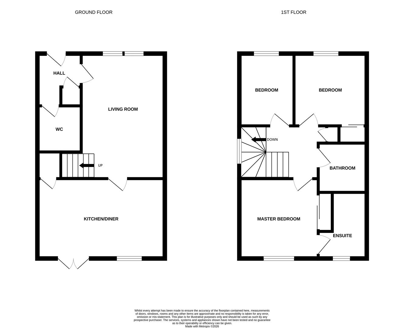 33, Chestnut Way, Inverness floorplan
