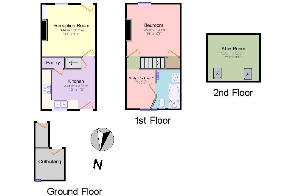 2 Bedrooms Terraced house for sale in Godalming, Surrey GU7