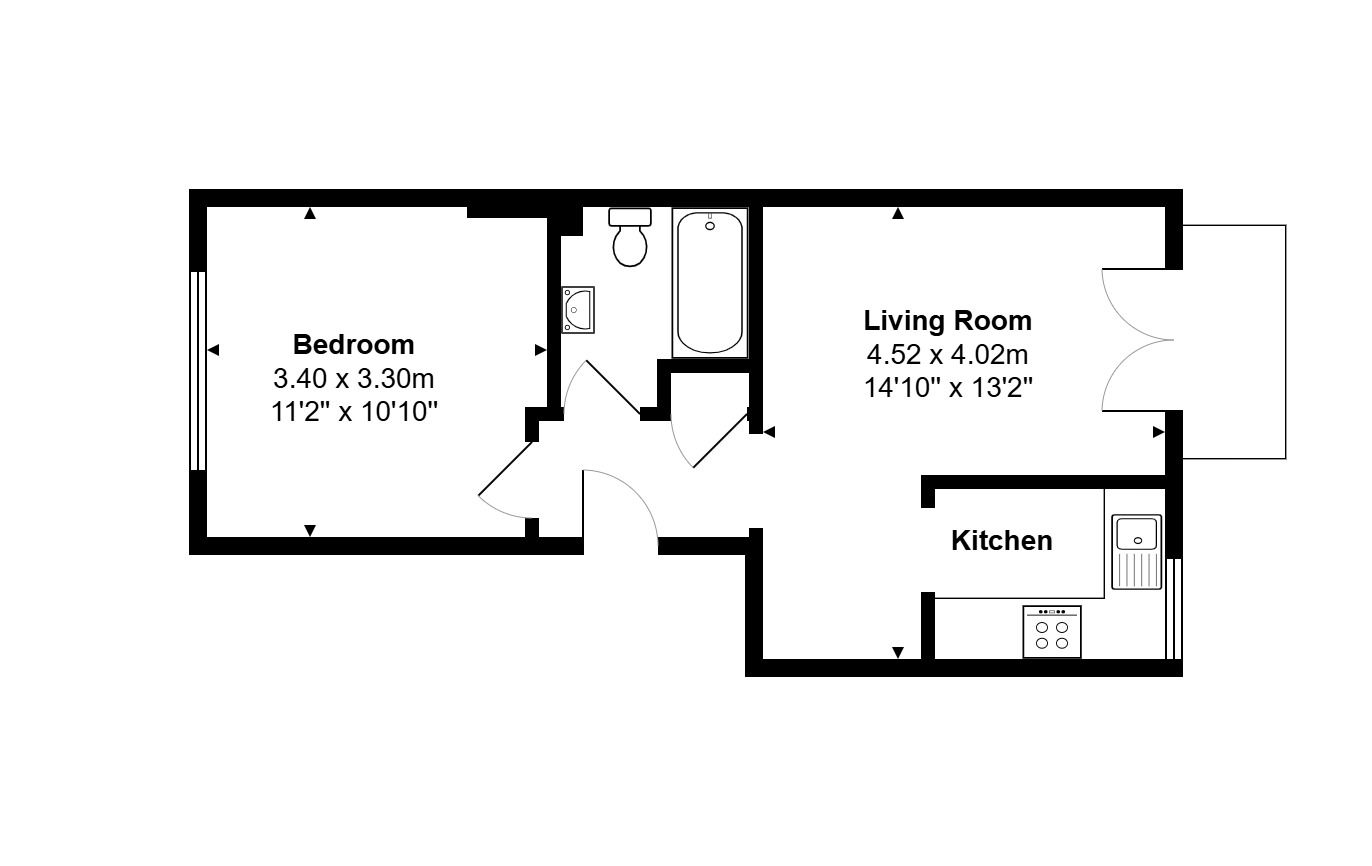 Alexandra Road, Farnborough floorplan