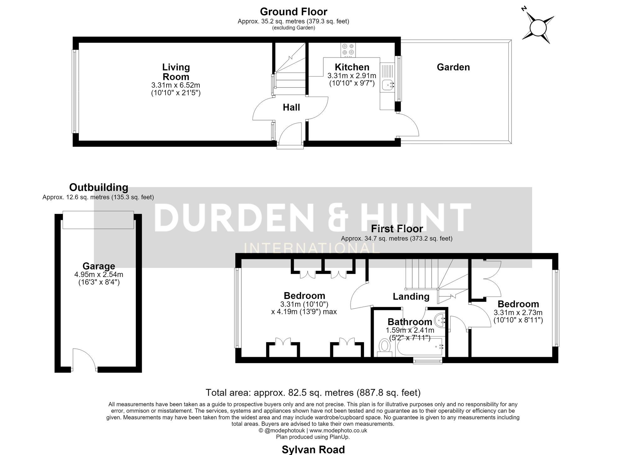 9a Sylvan Road, London floorplan