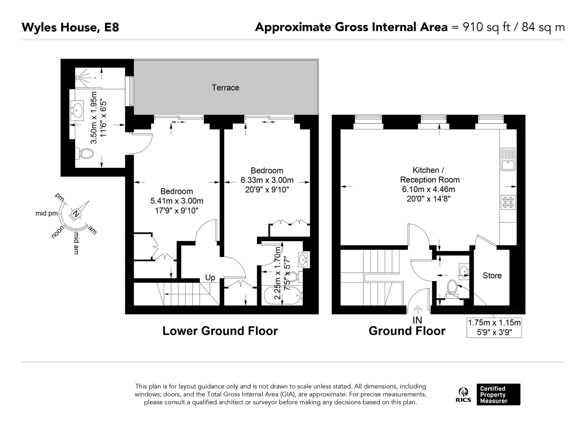 9 Wyles House Prodigal Square, London floorplan