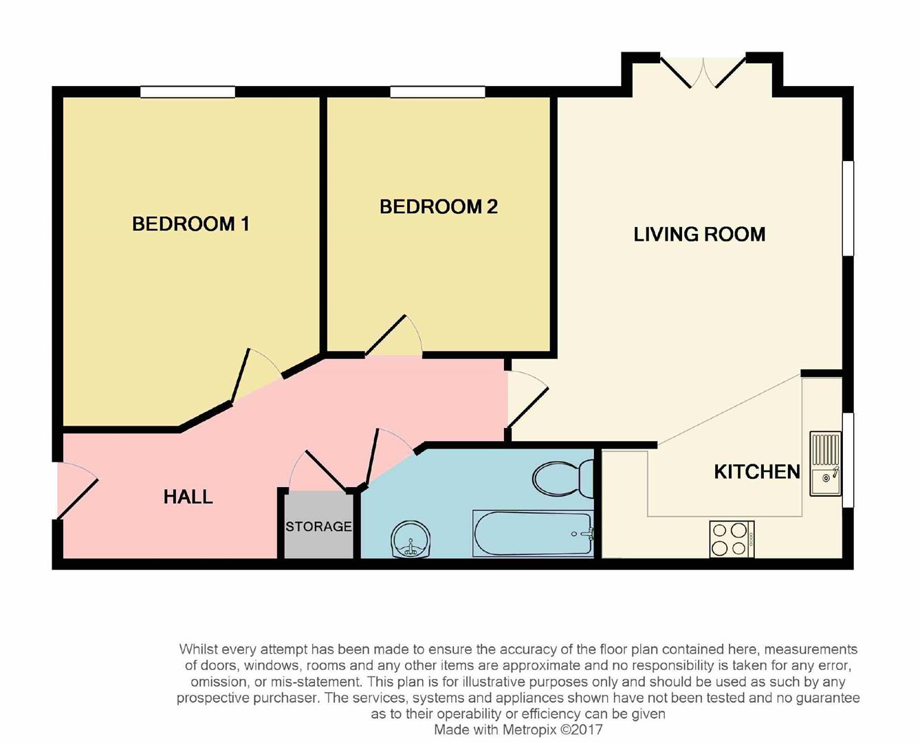 Braunton Crescent, Nottingham floorplan