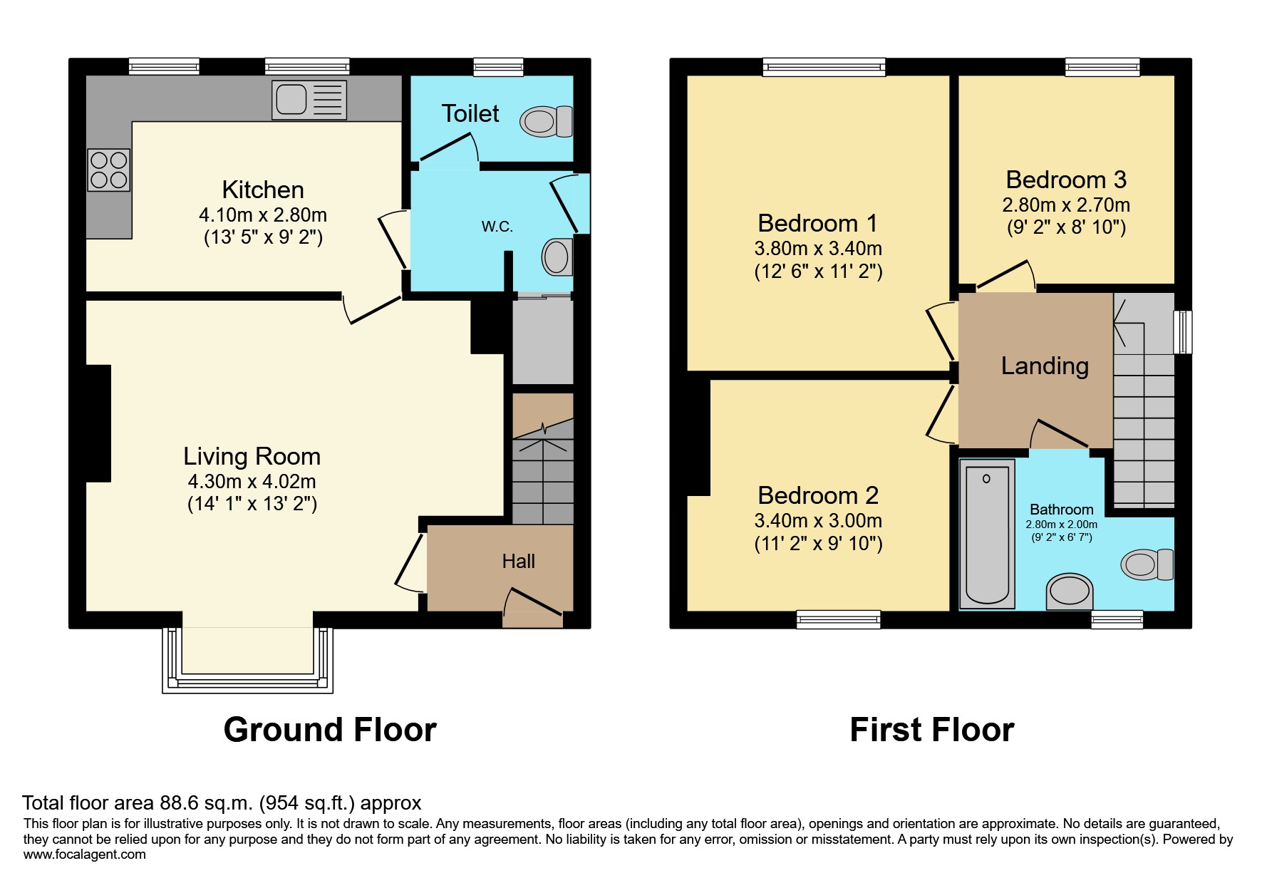 43, Coronation Road, Wolverhampton floorplan
