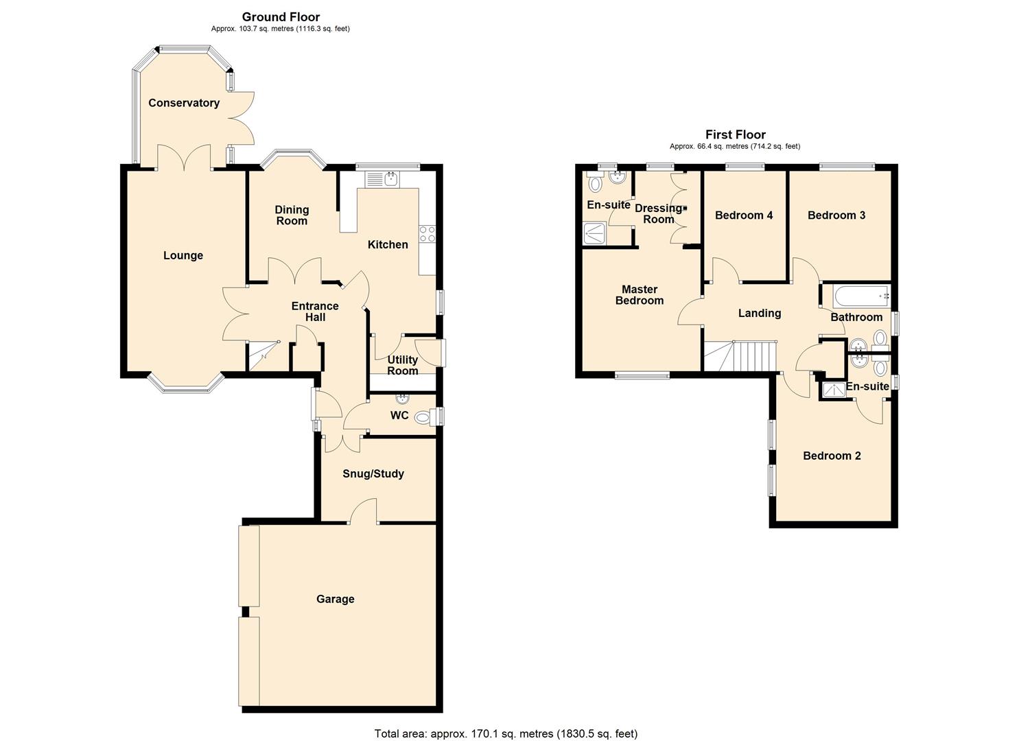 21, Farrants Way, Hornsea floorplan