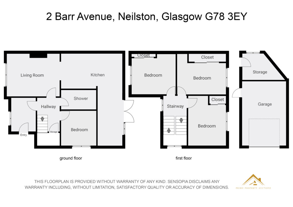 2 Barr Avenue, Neilston G78, 4 bedroom end terrace house for sale