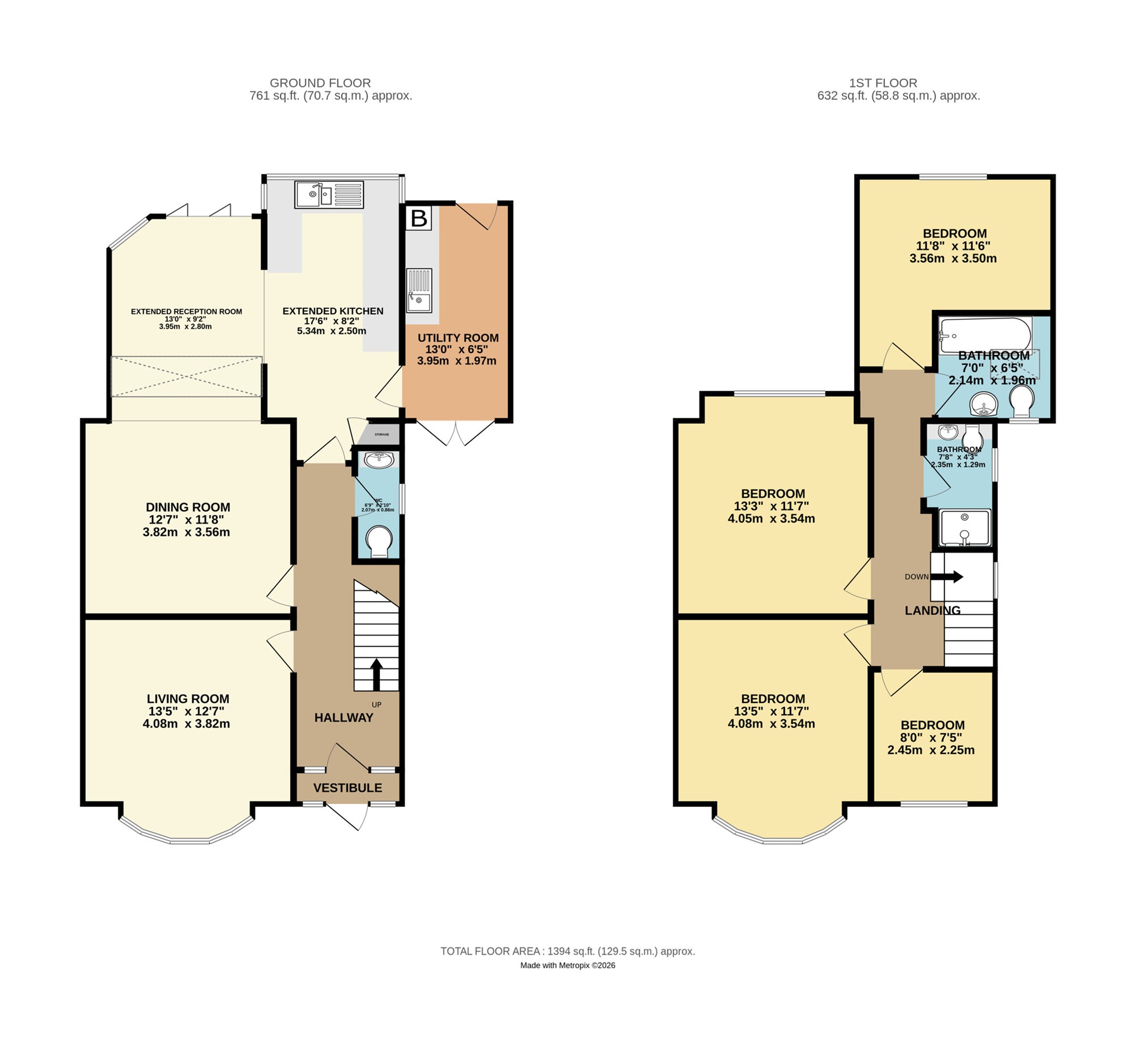 98, Barcicroft Road, Stockport floorplan