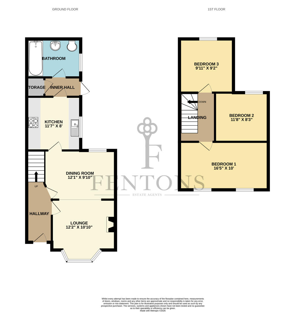 4, Agar Road, Walton On The Naze floorplan