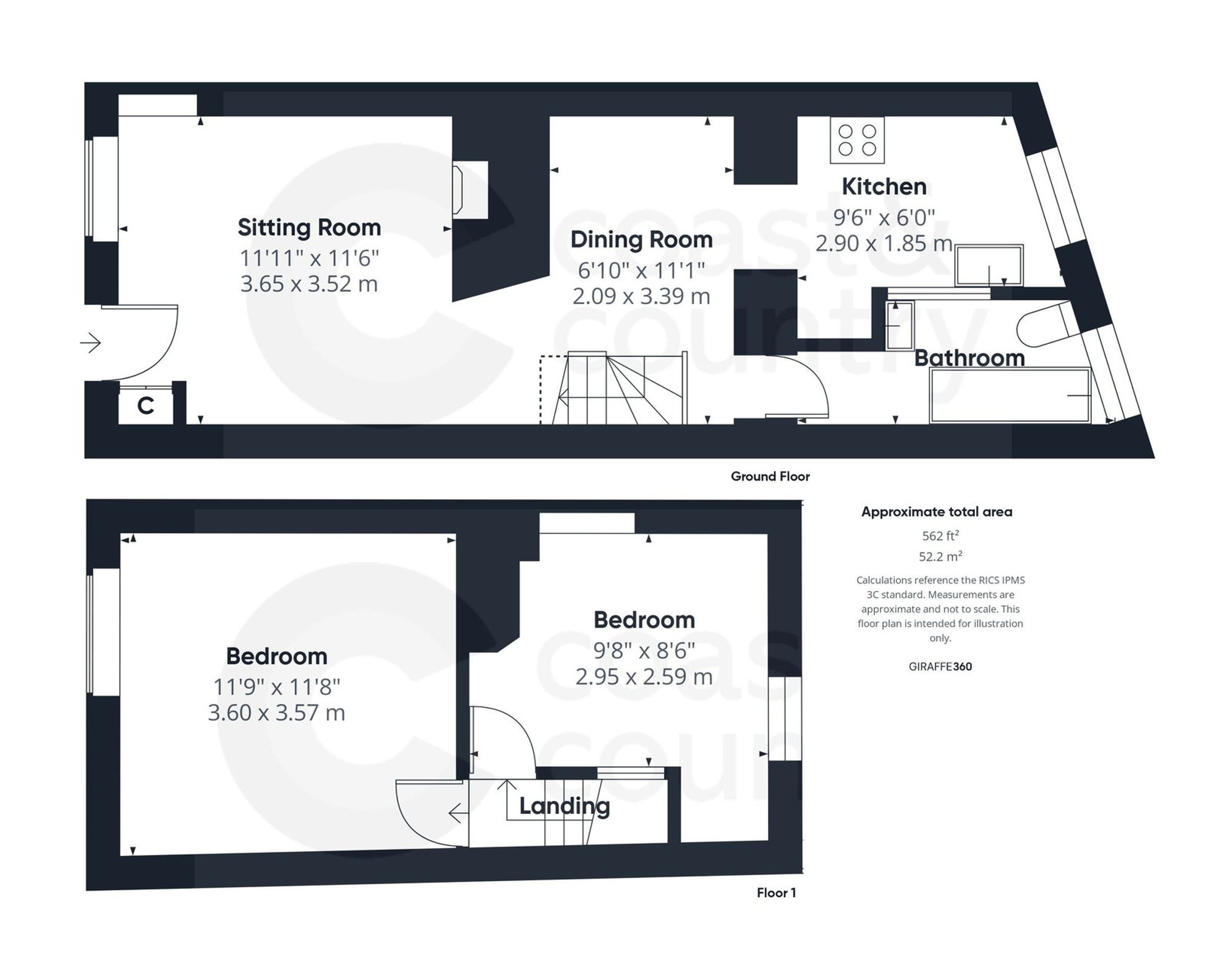 6 Bridge Street, Newton Abbot floorplan