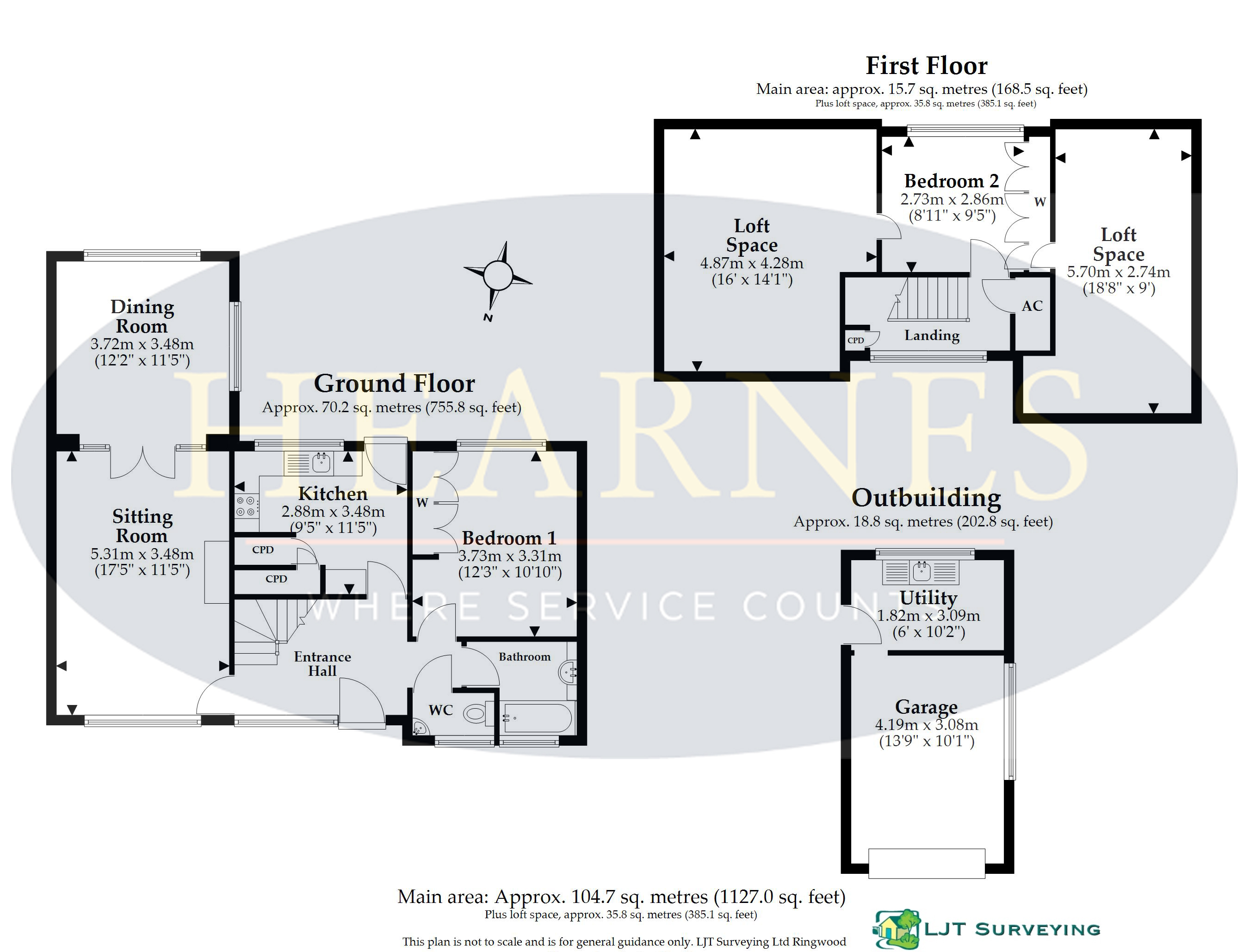 40, The Vineries, Wimborne floorplan