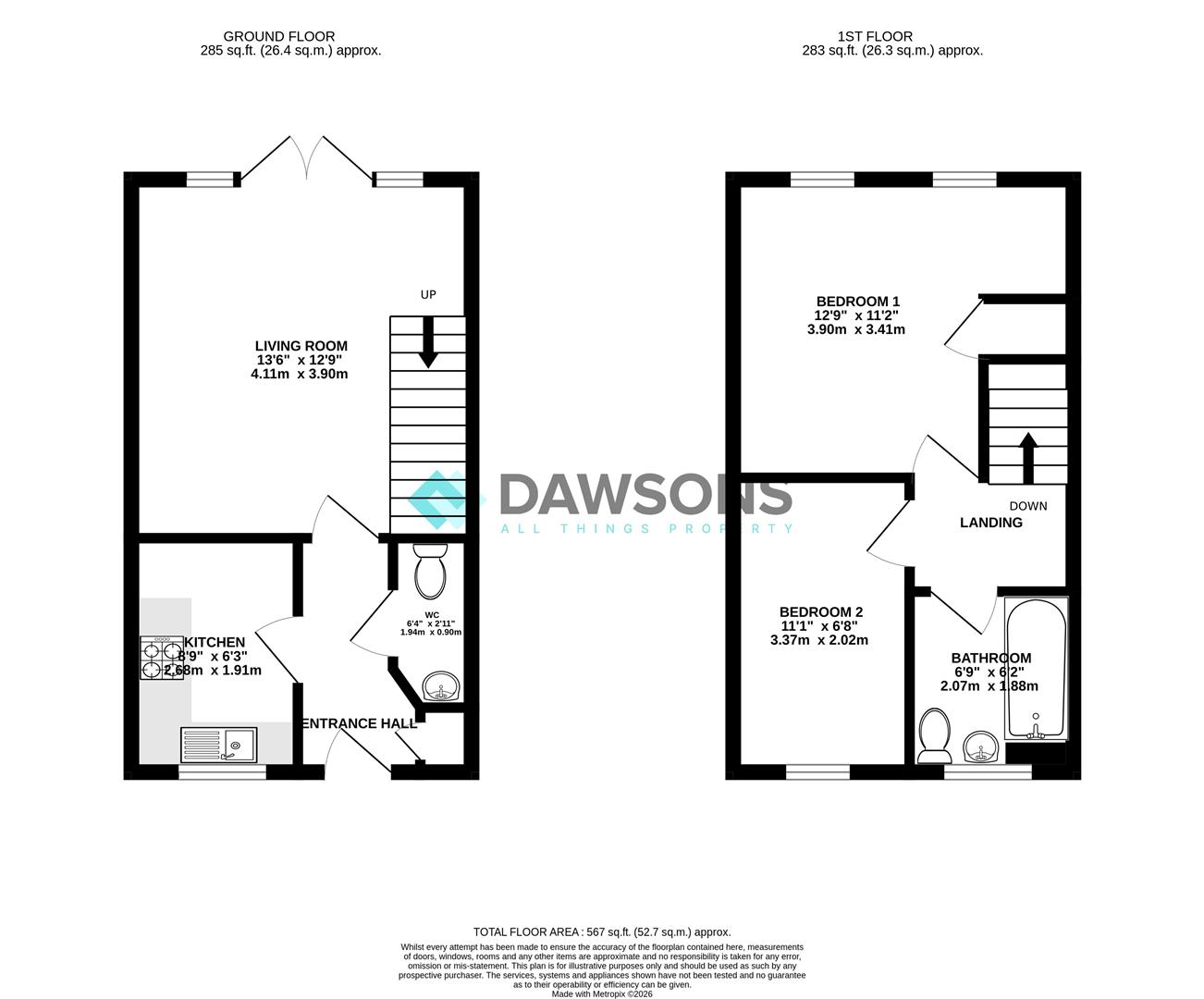 139, Stryd Bennett, Llanelli floorplan
