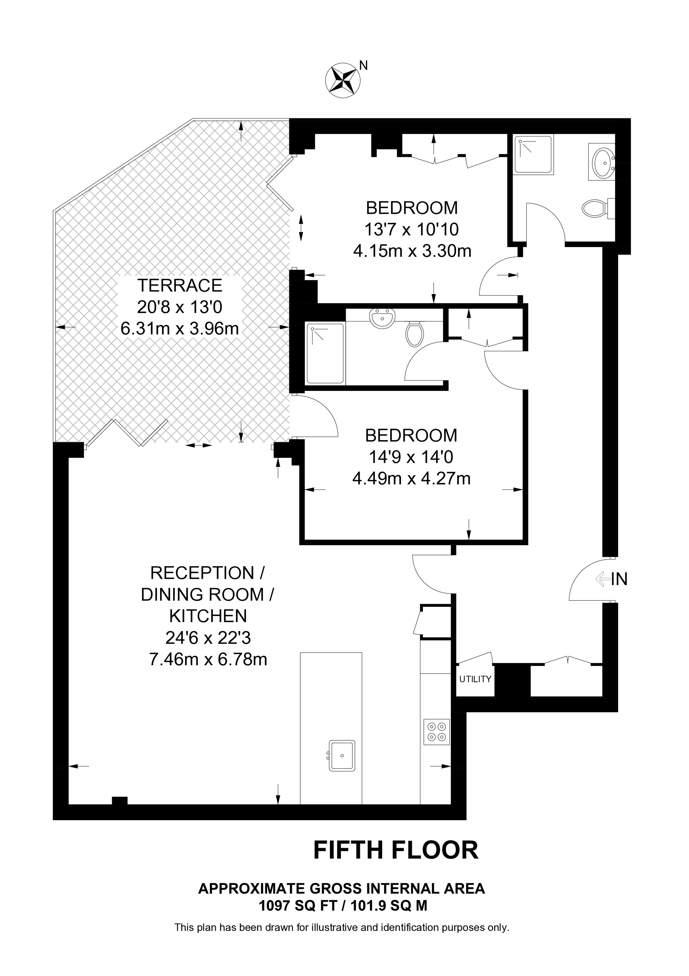 Worship Street, City floorplan