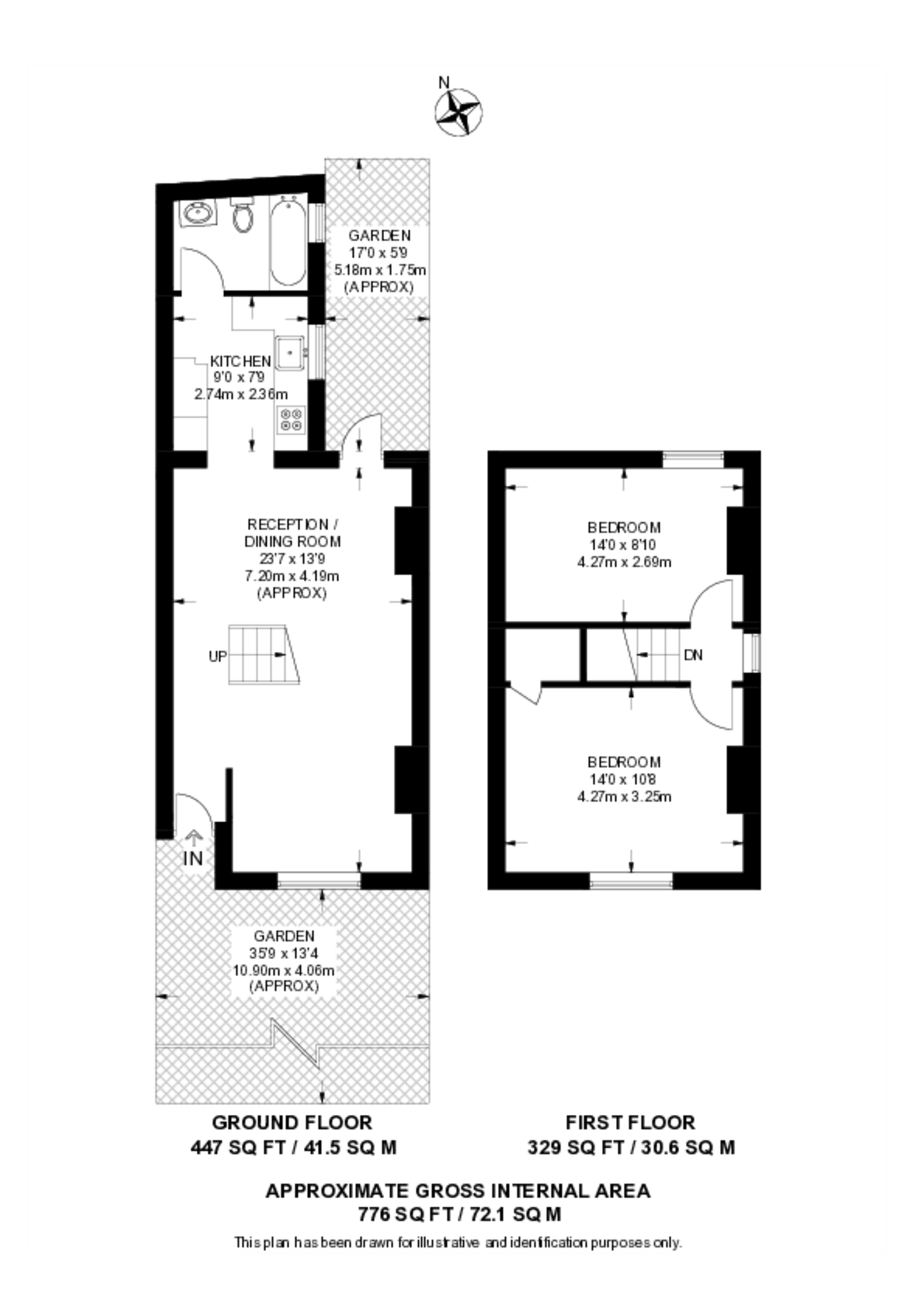 Shooters Hill, Shooters Hill floorplan