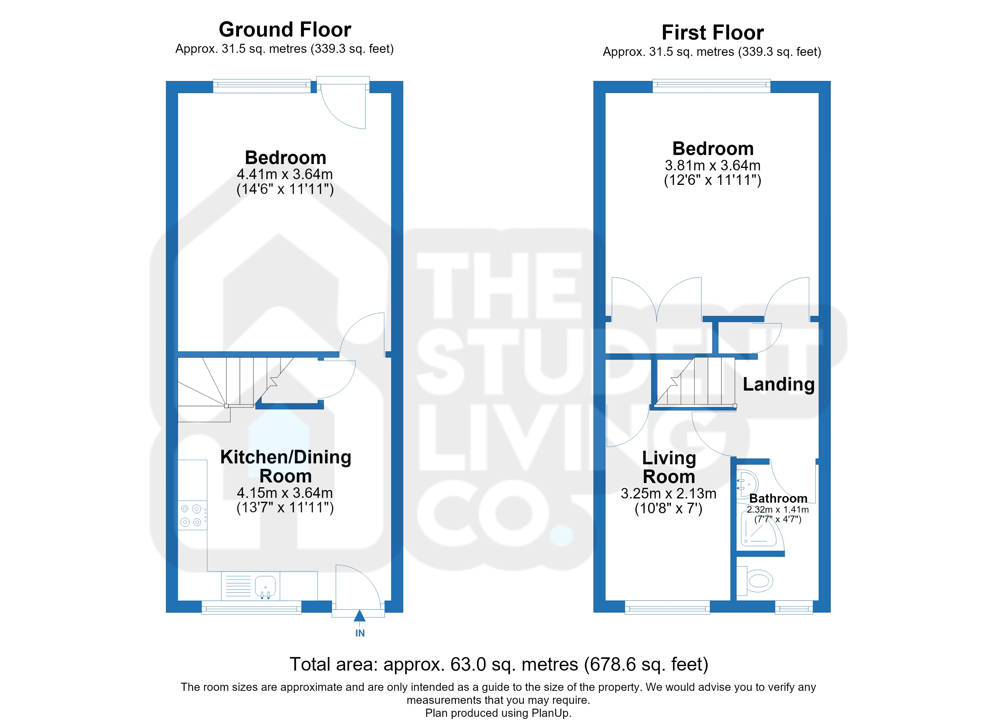 Lace Street, Nottingham floorplan