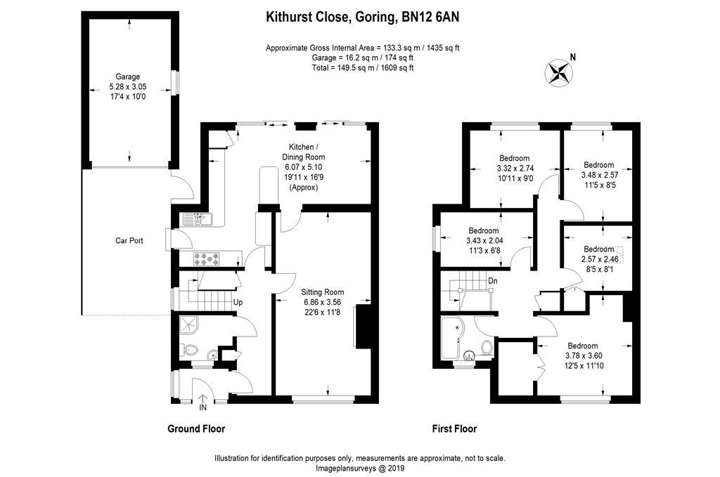 5 Bedrooms Detached house for sale in Kithurst Close, Goring-By-Sea, West Sussex BN12