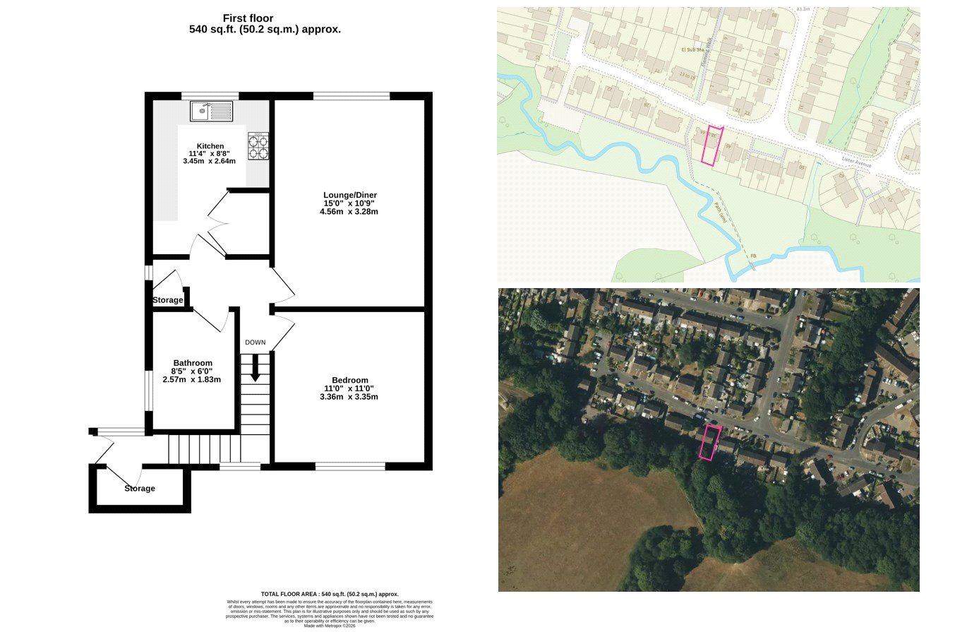 44, Lister Avenue, West Sussex floorplan
