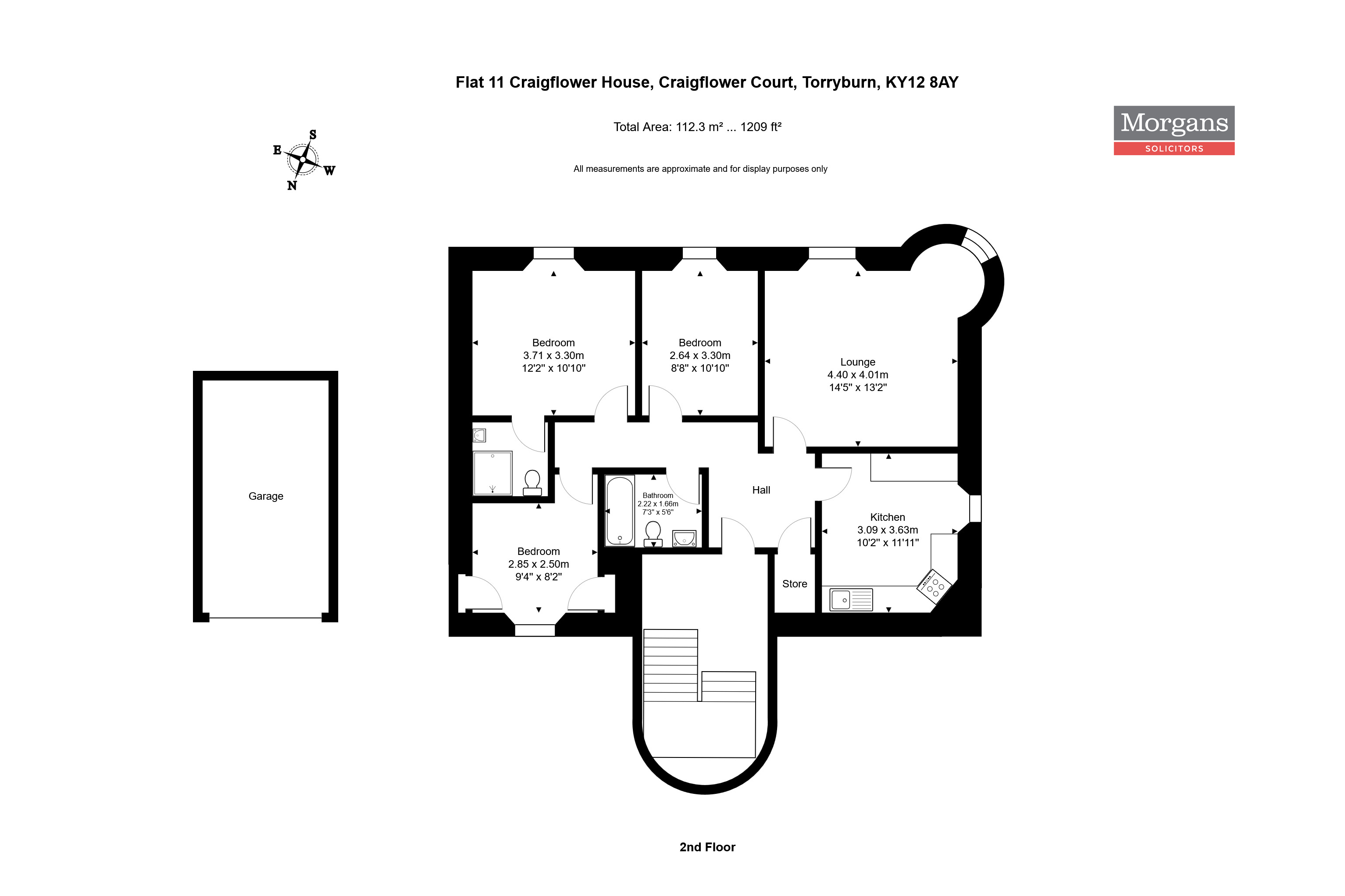 11, Craigflower House, Torryburn floorplan