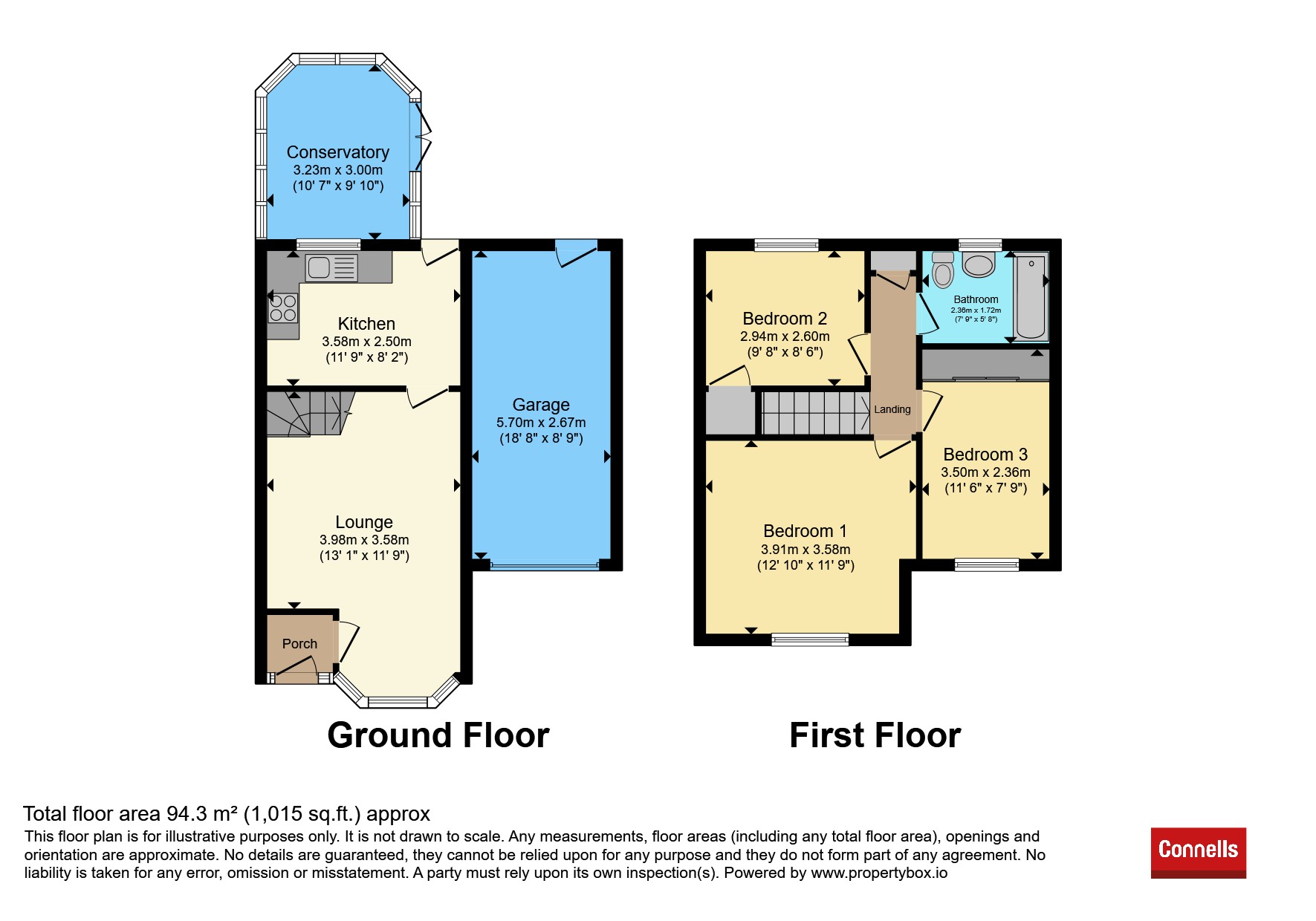 43, Moorhen Way, Buckingham floorplan