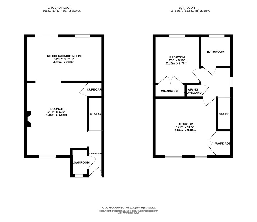 Cobden Cottage, Mellis Road, Eye floorplan