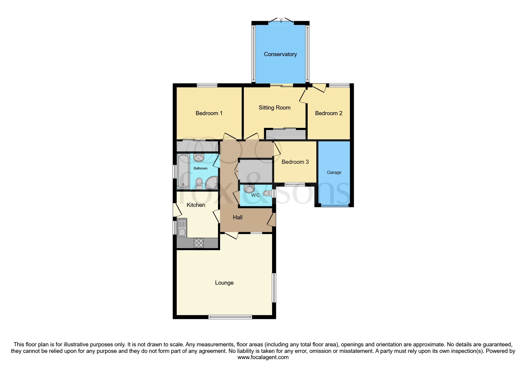 7, Windsor Close, Minehead floorplan