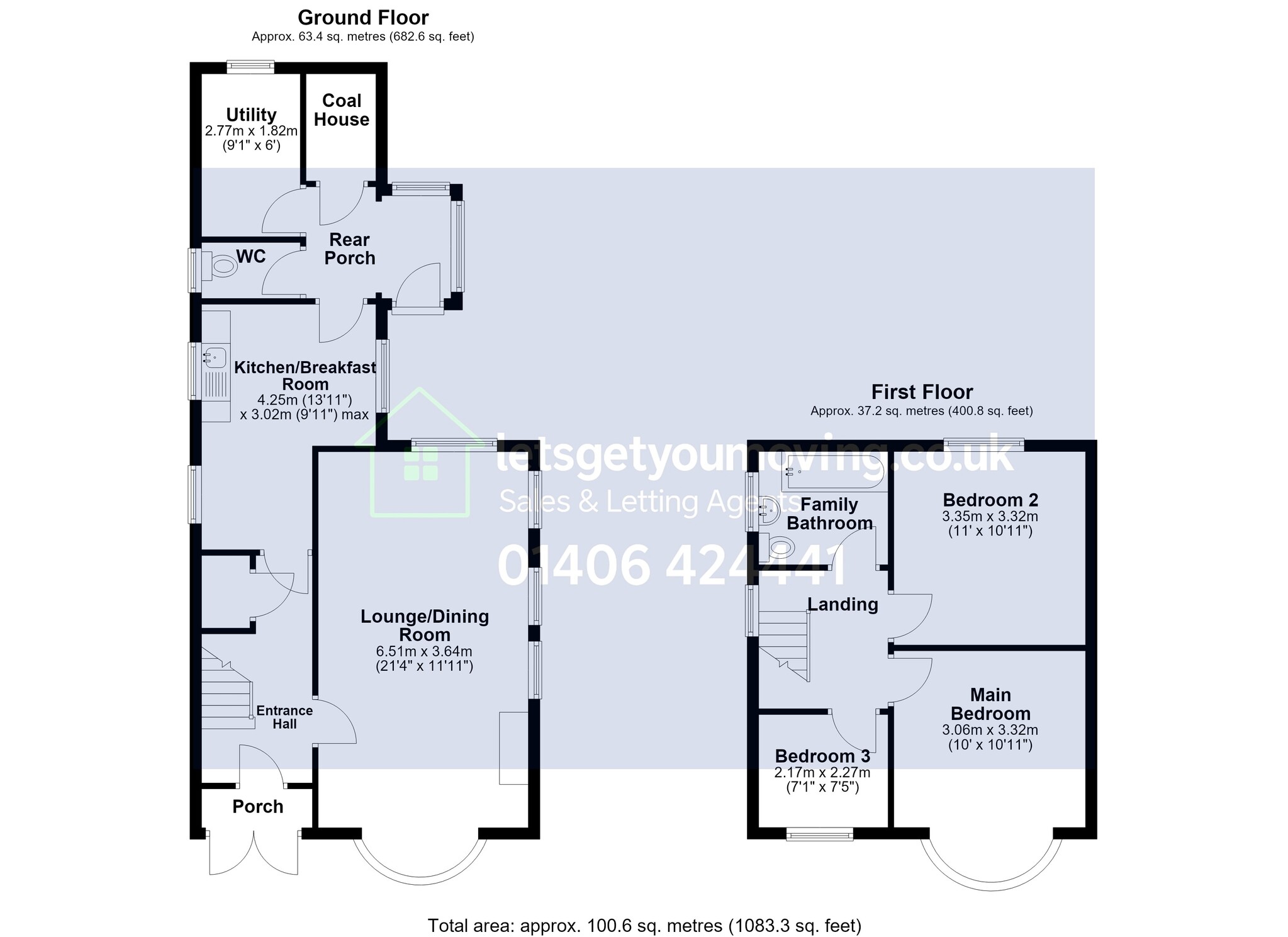 Ballacraine, Lowgate, Fleet floorplan