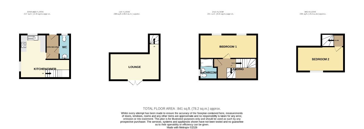 25 Broom Park, Okehampton floorplan