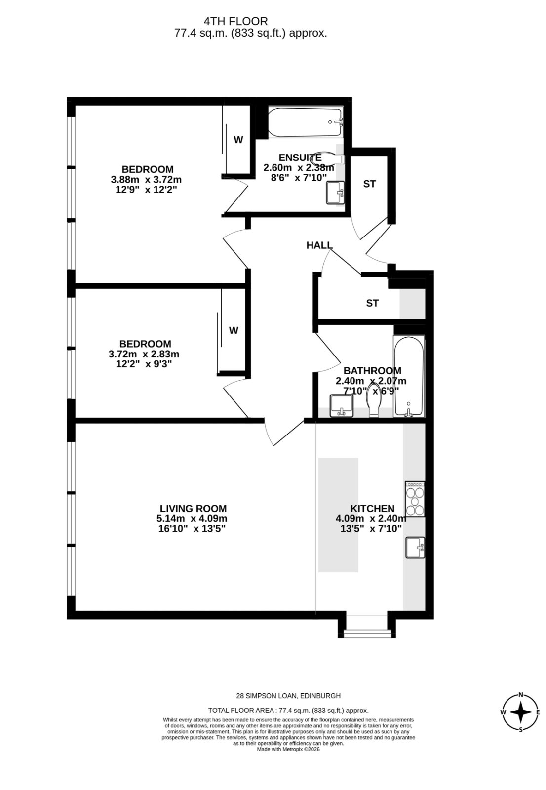 28/20 Simpson Loan, Edinburgh floorplan