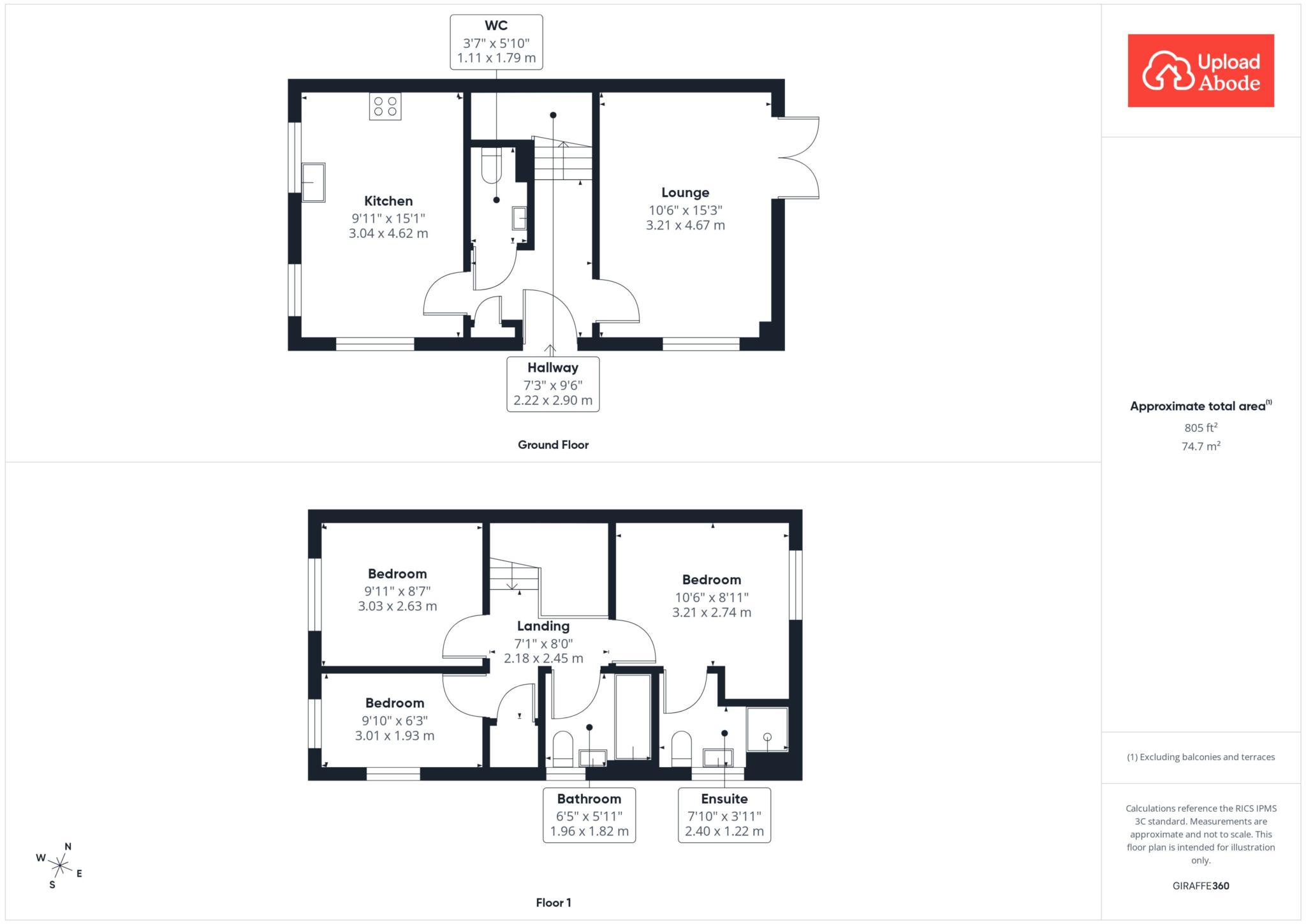 30, Greylag Place, Glasgow floorplan