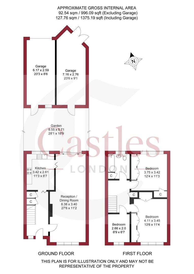 Ambleside Crescent, Enfield floorplan