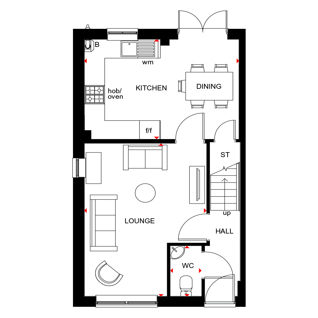 "Palmerston" at Yalberton Road, Paignton TQ4, 3 bedroom end terrace house for sale 62202387