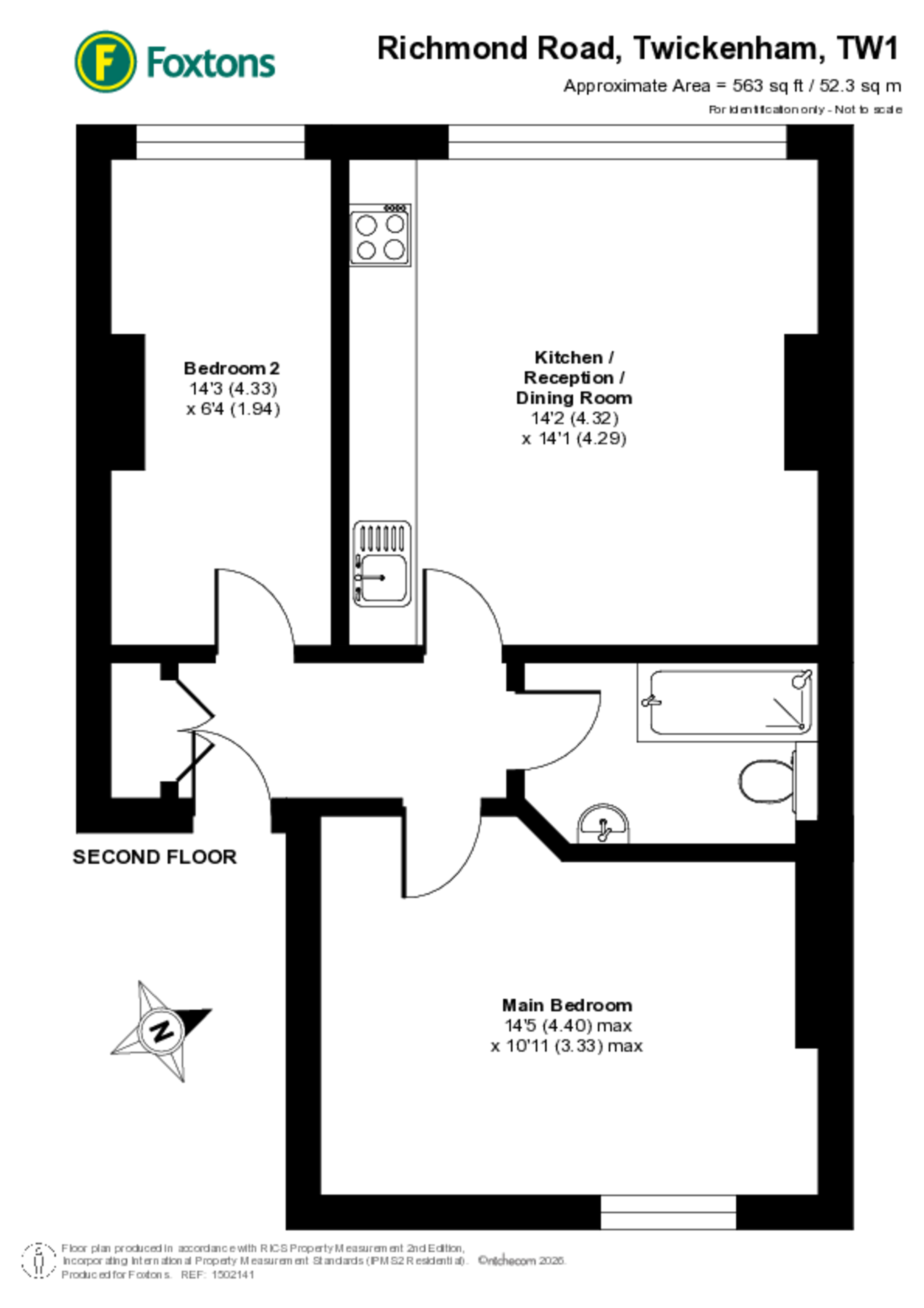 Richmond Road, Twickenham floorplan
