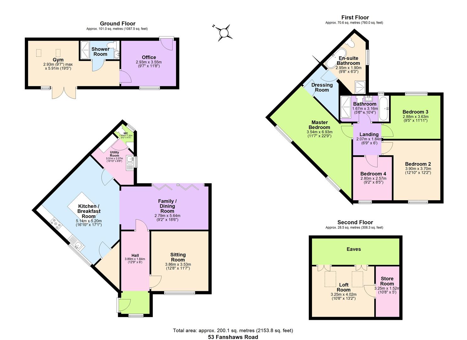 53, Fanshawe Road, Bristol floorplan