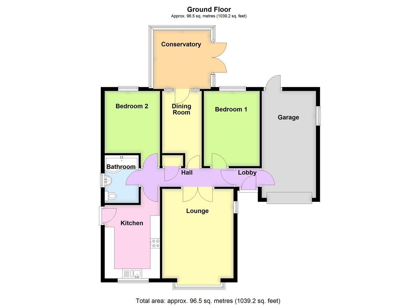 5, Fairfax Close, Boston floorplan