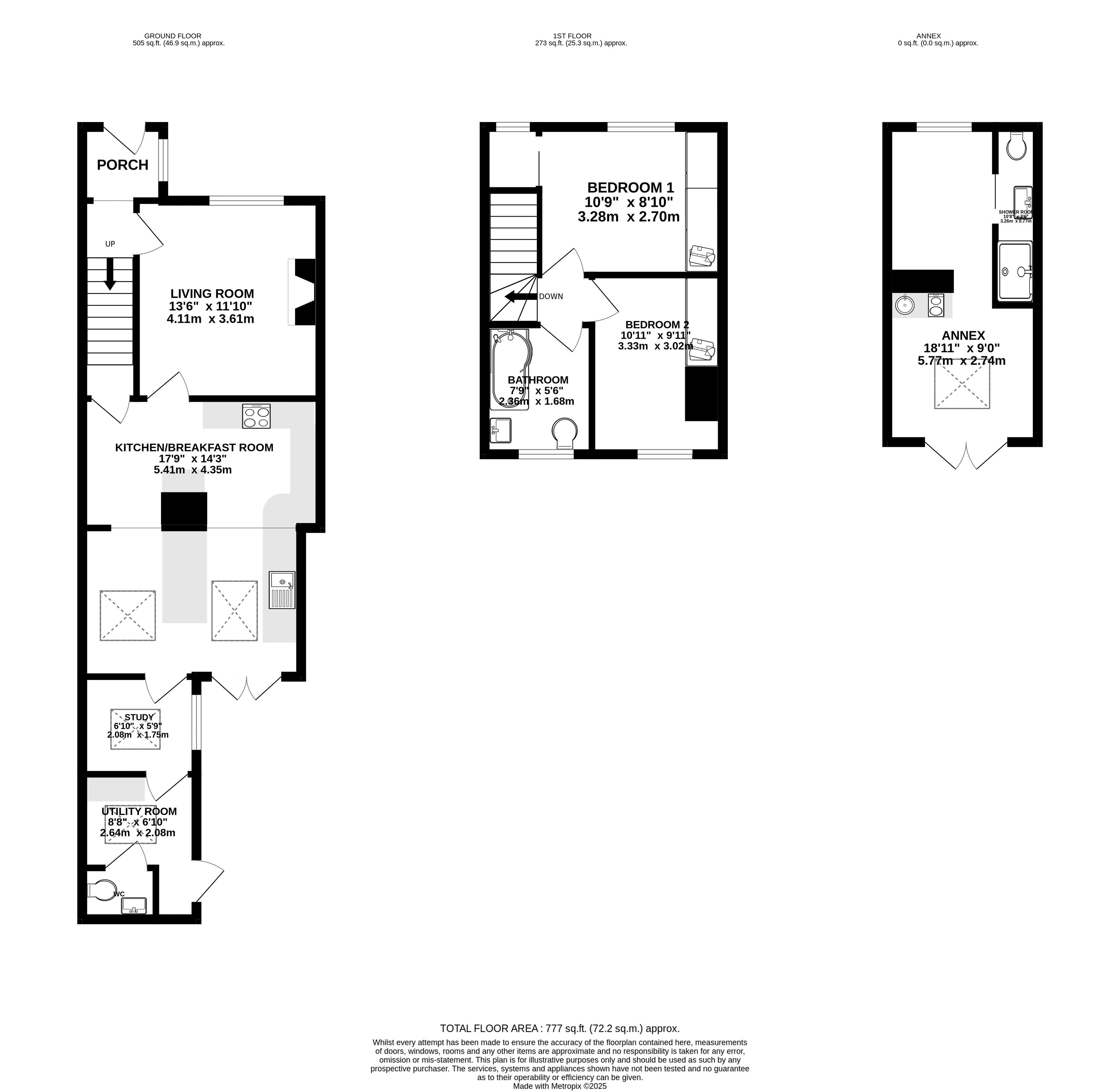 Sunrise View, Main Street, York floorplan