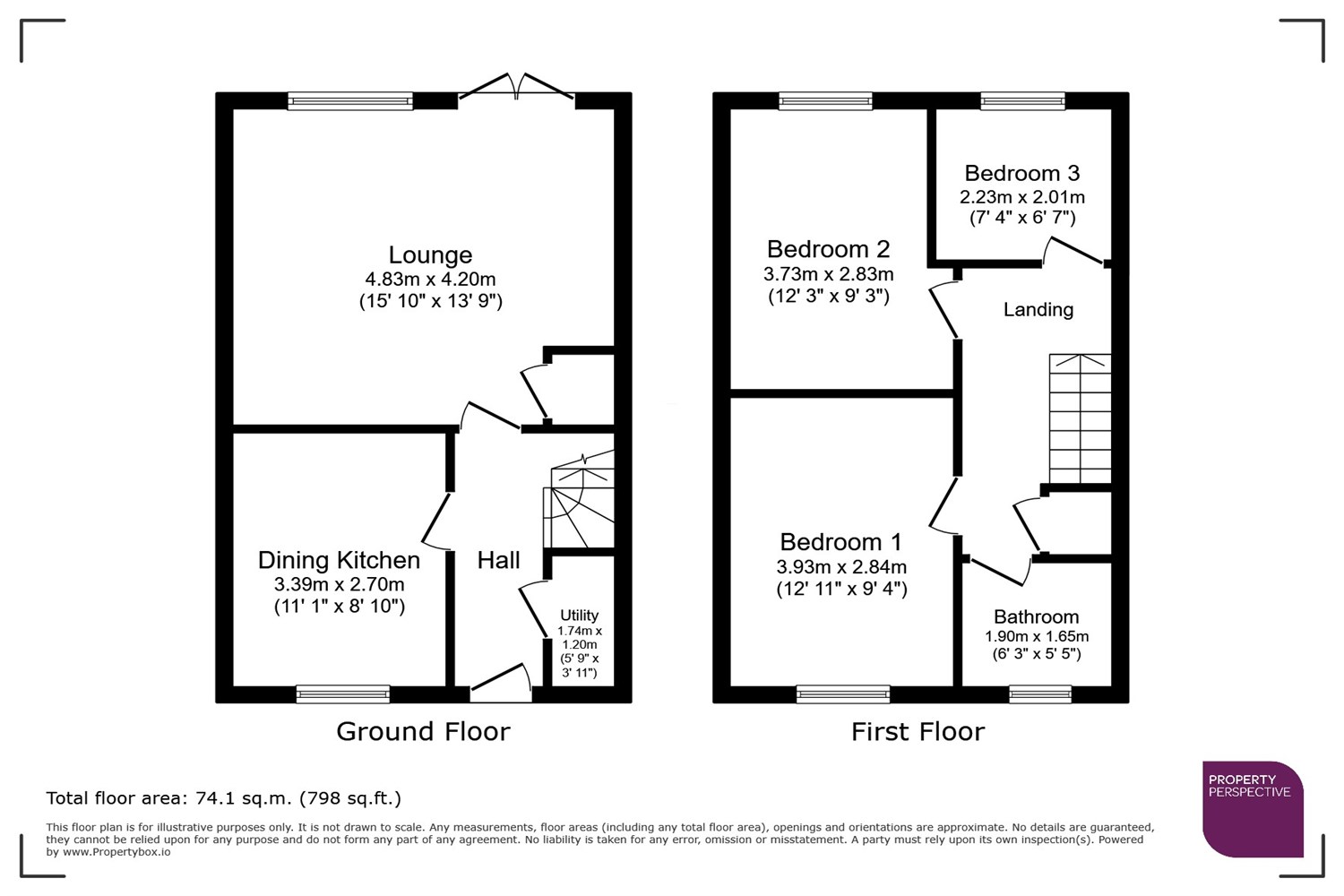 80, Wellesbourne Road, Barford, Warwick floorplan