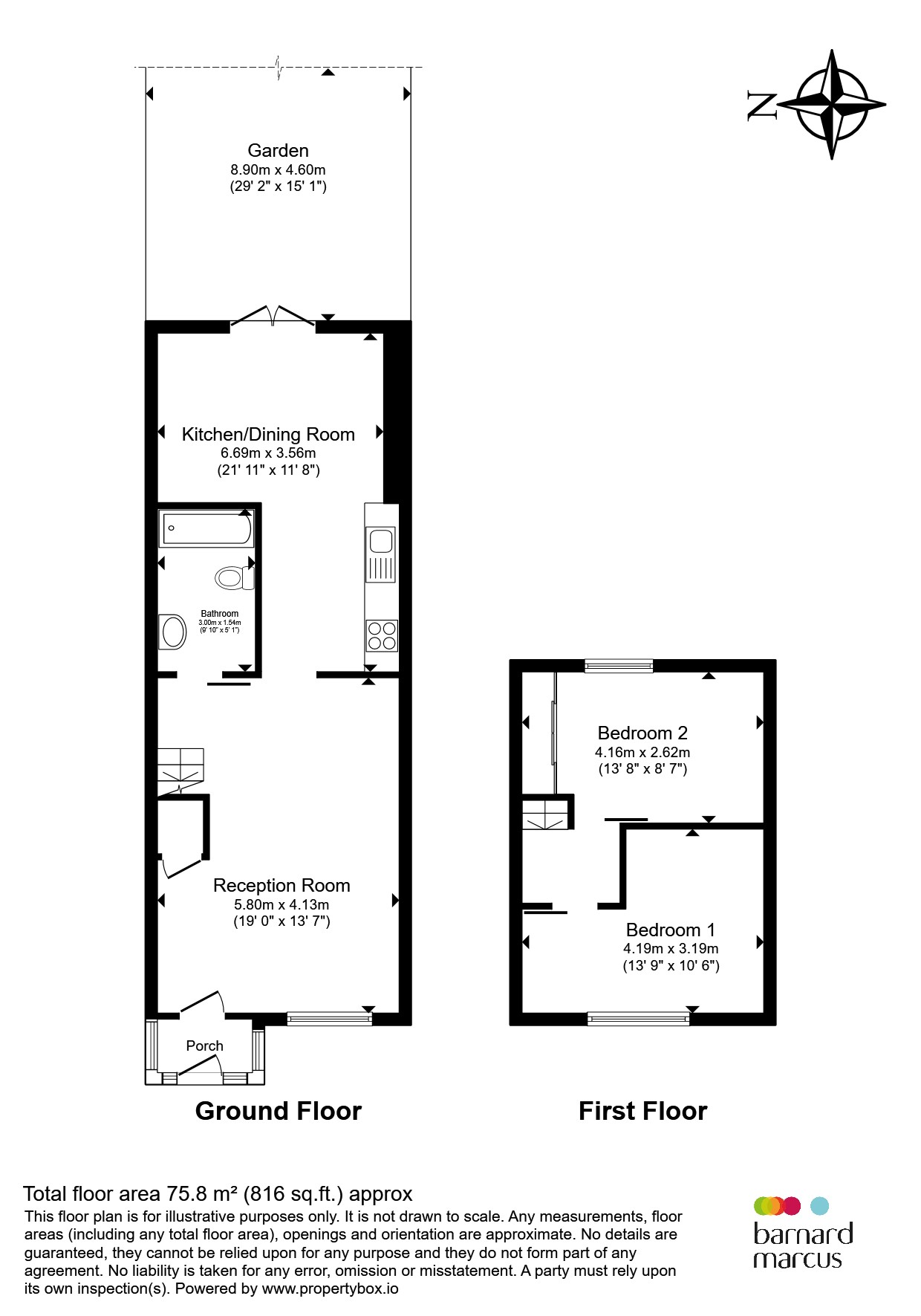 6, Sherwood Terrace, London floorplan