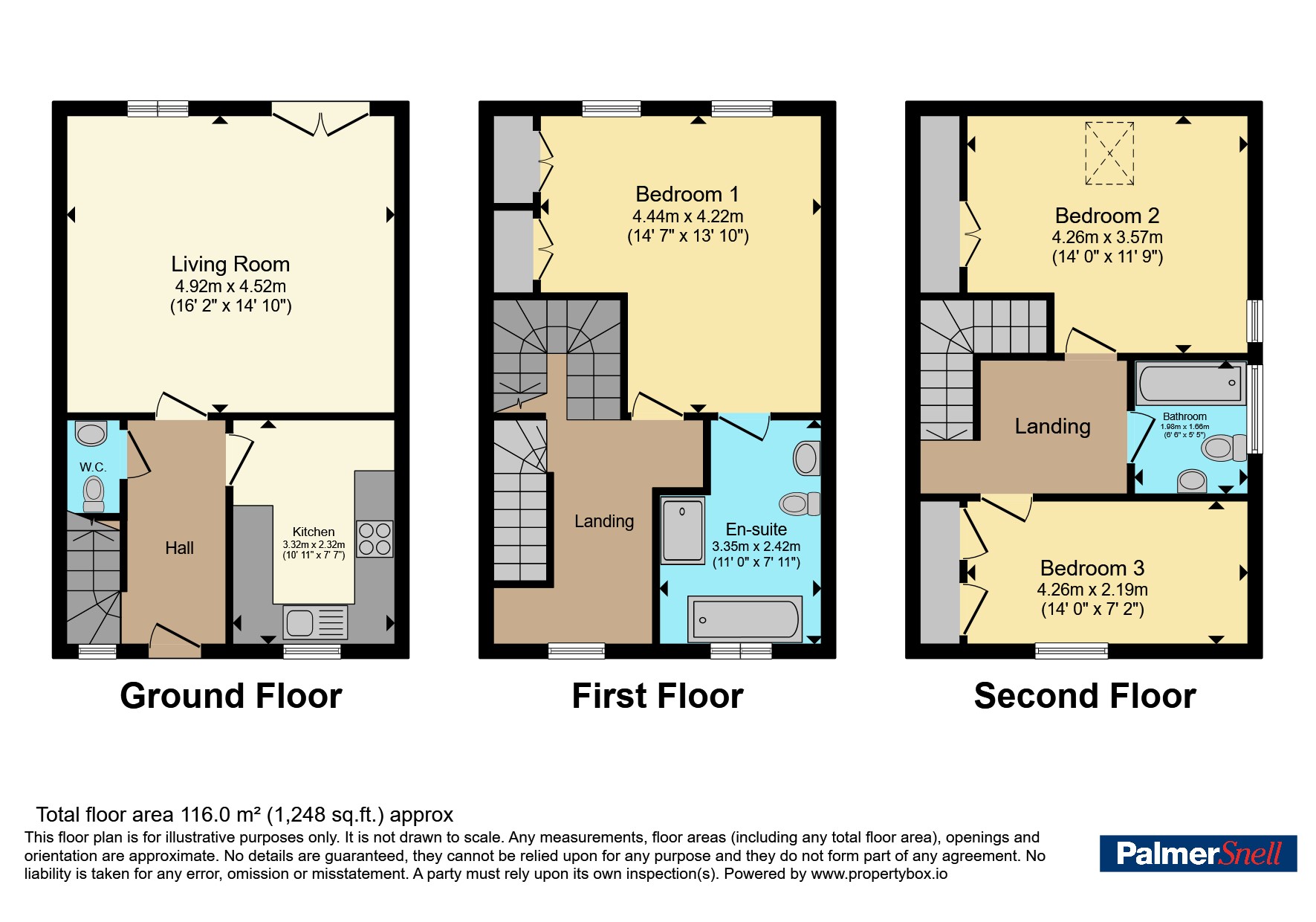 1 Minton Mews, 14, St. Winifreds Road, Bournemouth floorplan
