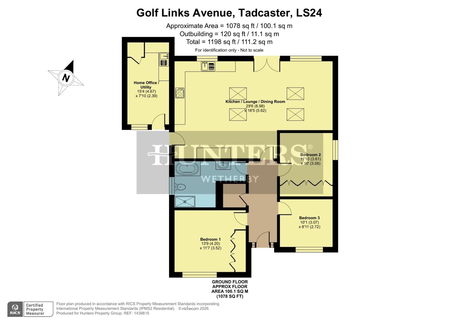 10, Golf Links Avenue, Tadcaster floorplan