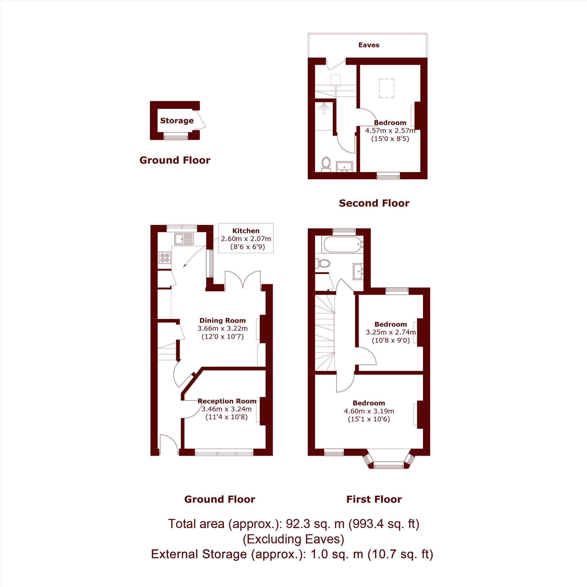 6, Trenchard Street, London floorplan
