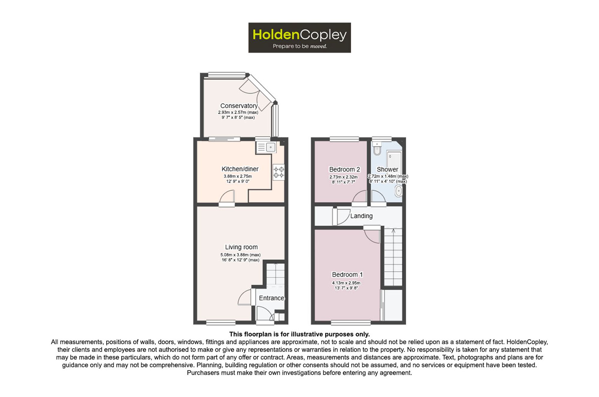 3 Howard Close, Nottingham floorplan