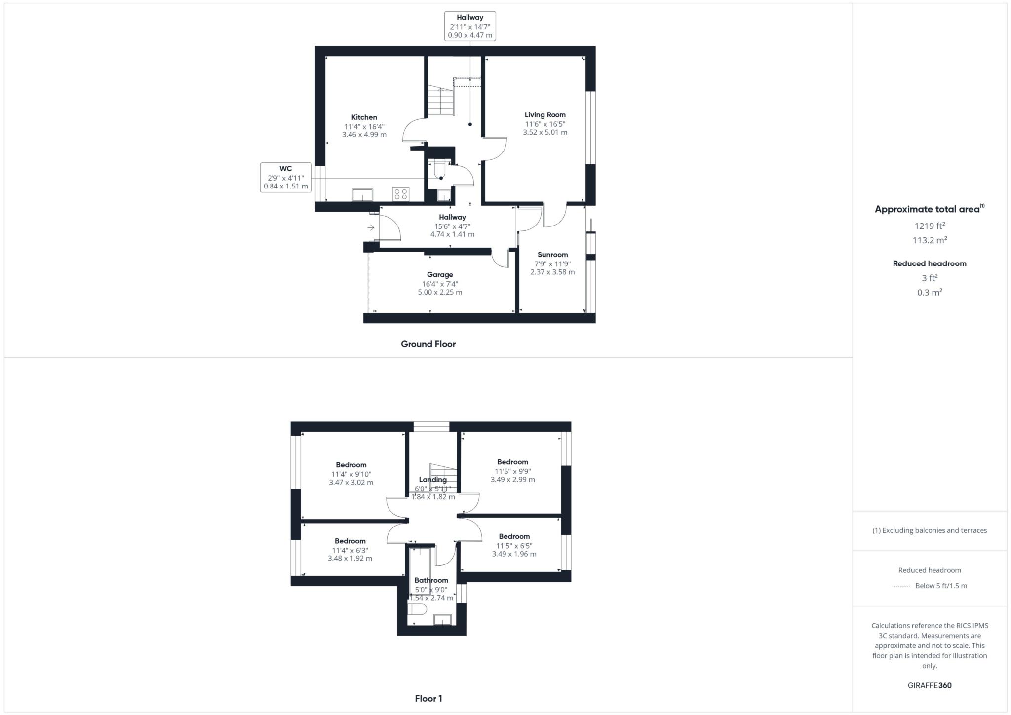 39, The Gables, Aylesbury floorplan