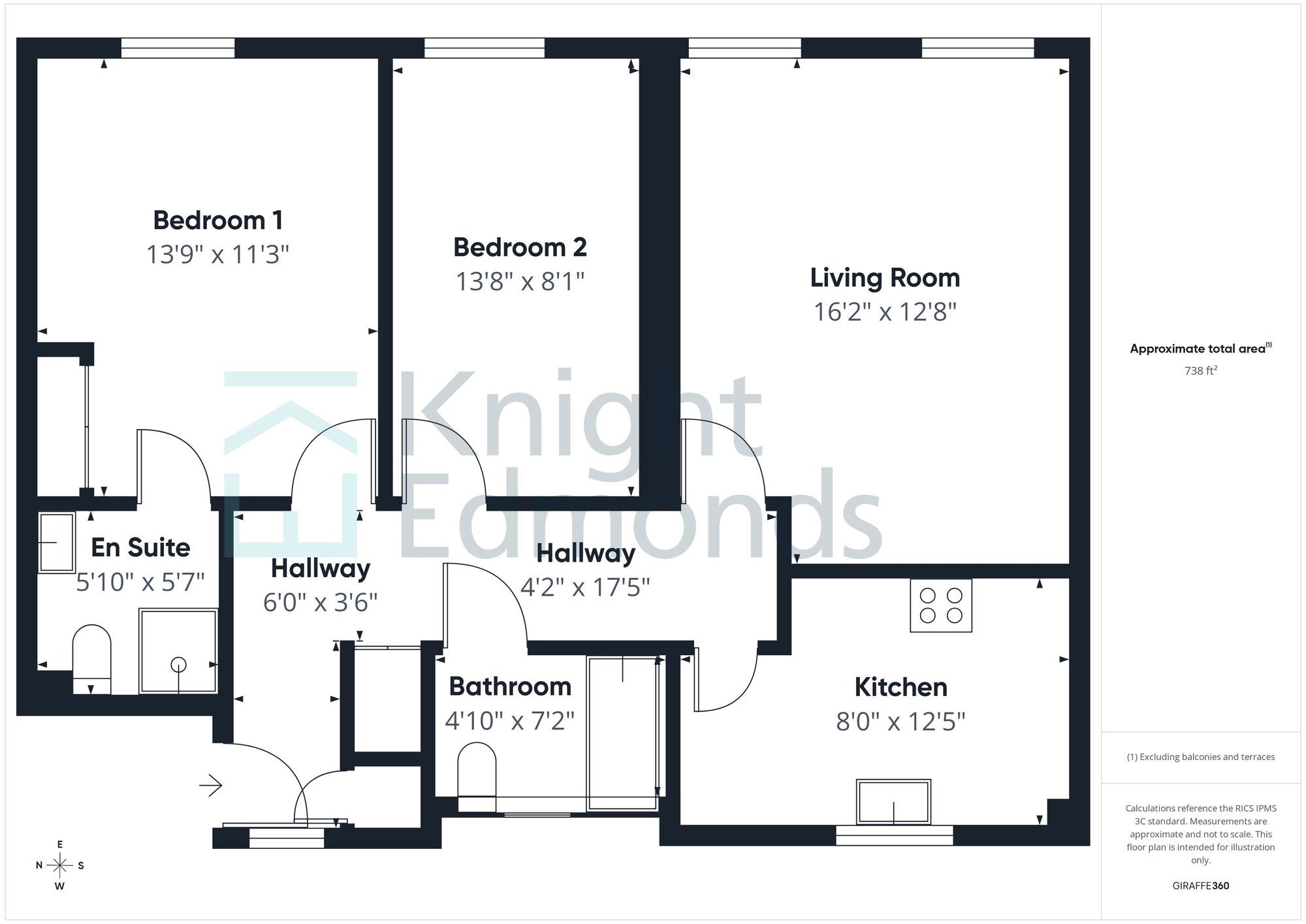 Flat 11, Kingswood House, Maidstone floorplan