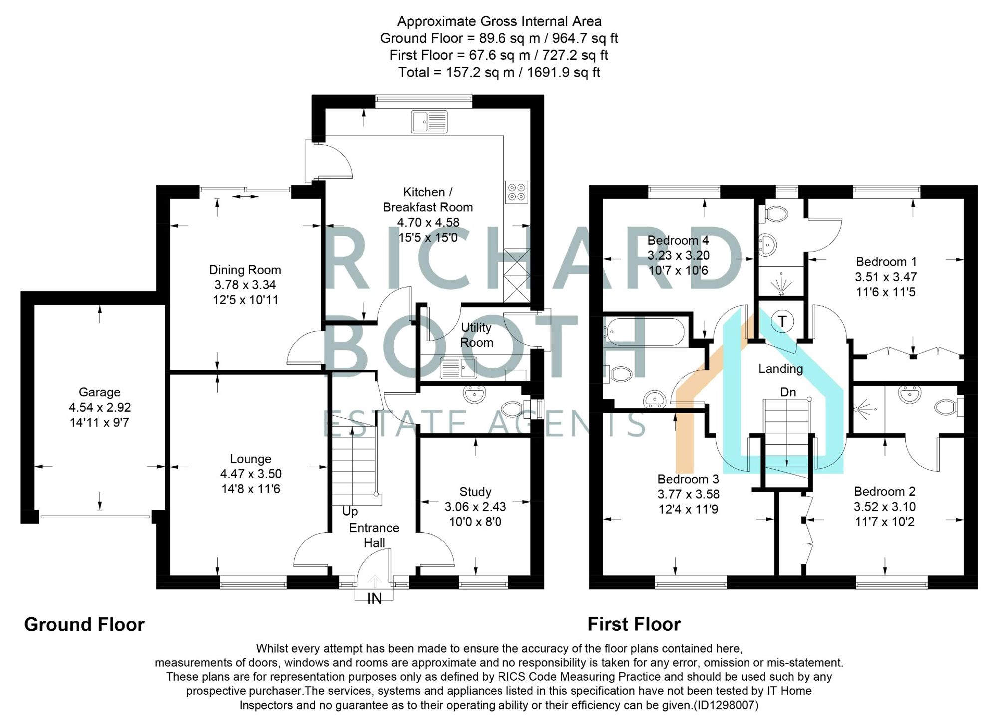 2 Lupins Close, Ely floorplan