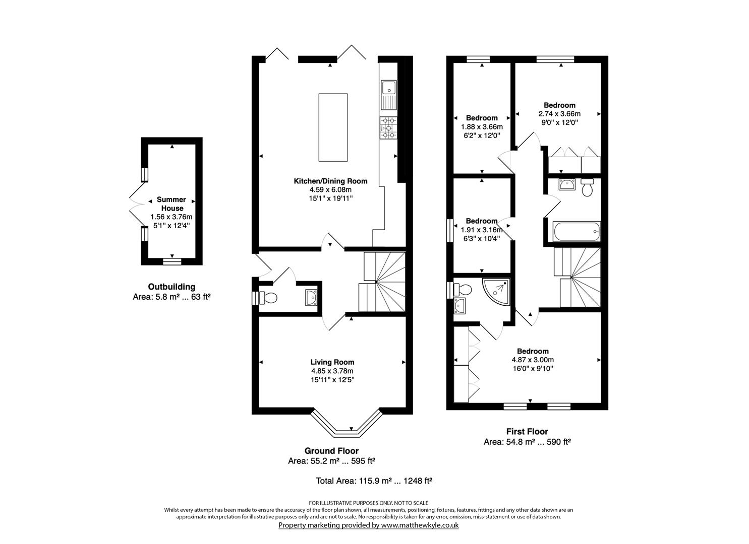 45A, Duncombe Road, Bengeo floorplan