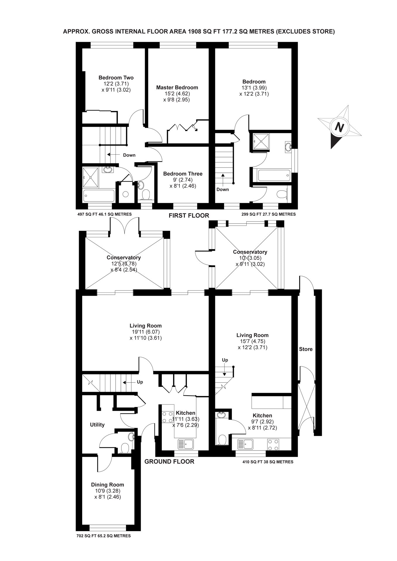 4 Bedrooms End terrace house for sale in Selborne Close, Blackwater, Camberley GU17