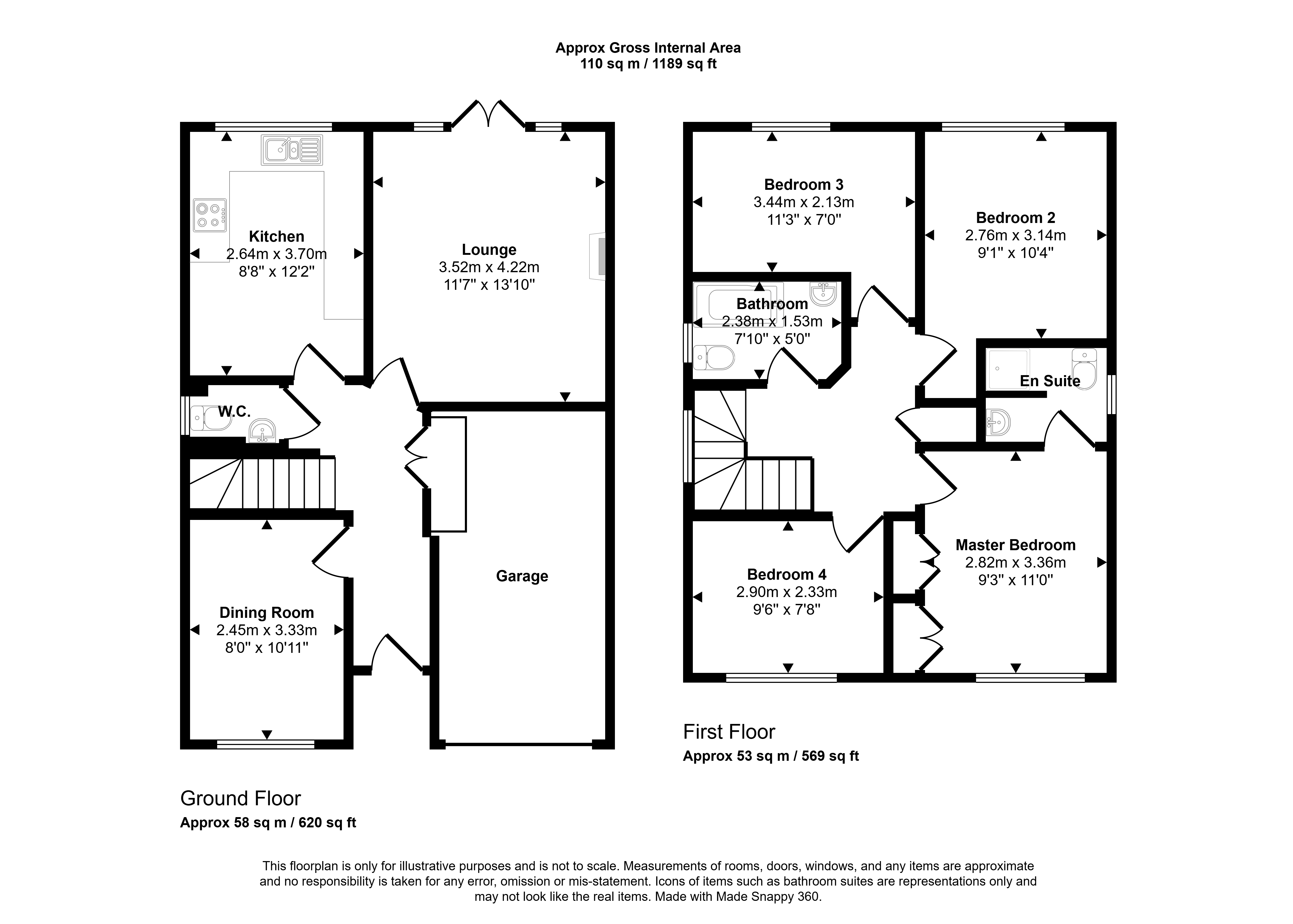 44, Abbeydale Gardens, Durham floorplan